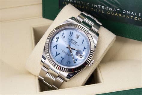 rolex datejust arabic price.